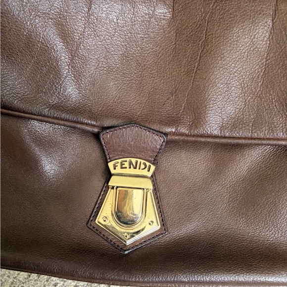 Fendi vintage tote brown. Stunning! - Picture 6 of 13